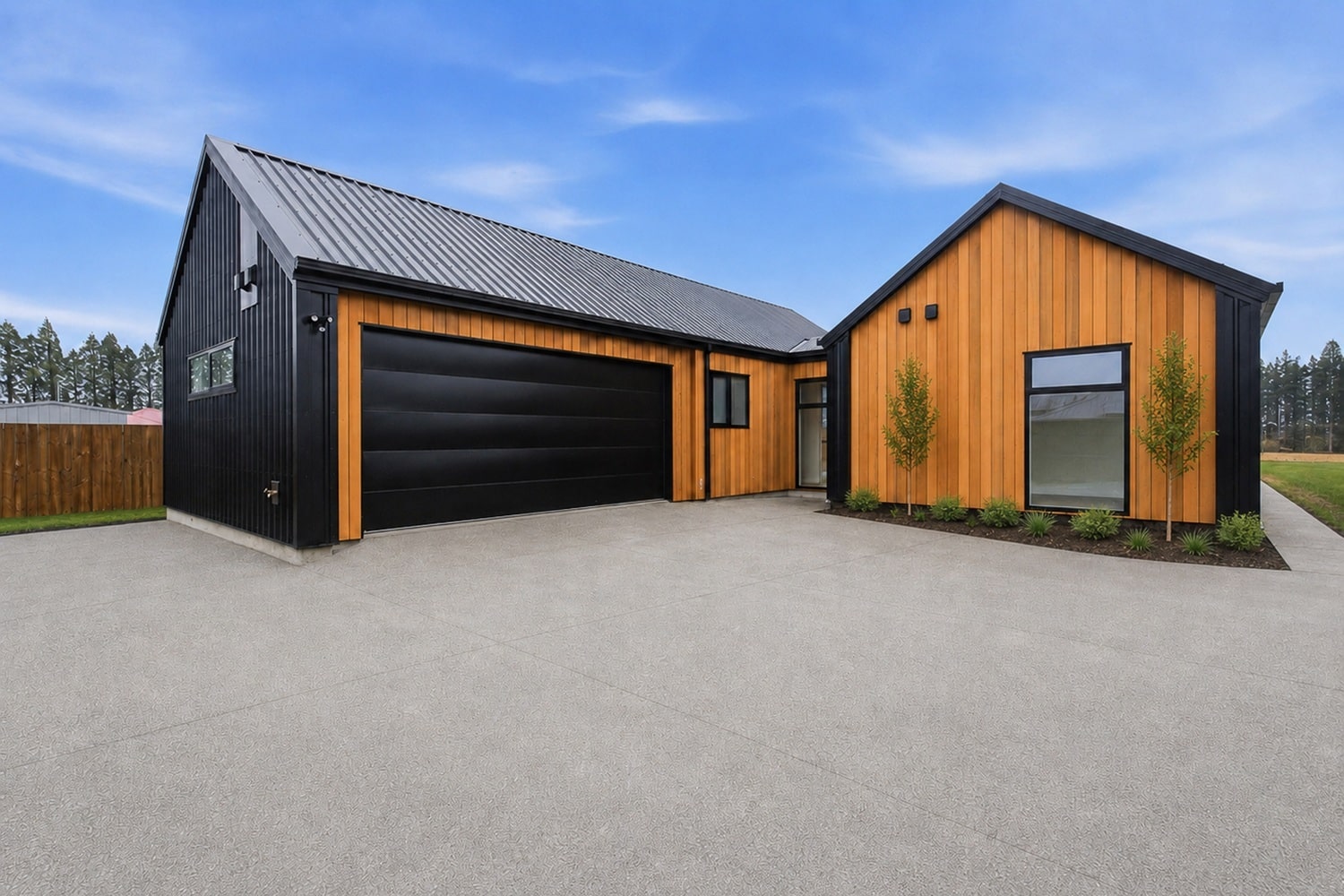 New Build Family Home Driveway Garage New Build Family Home Driveway Garage